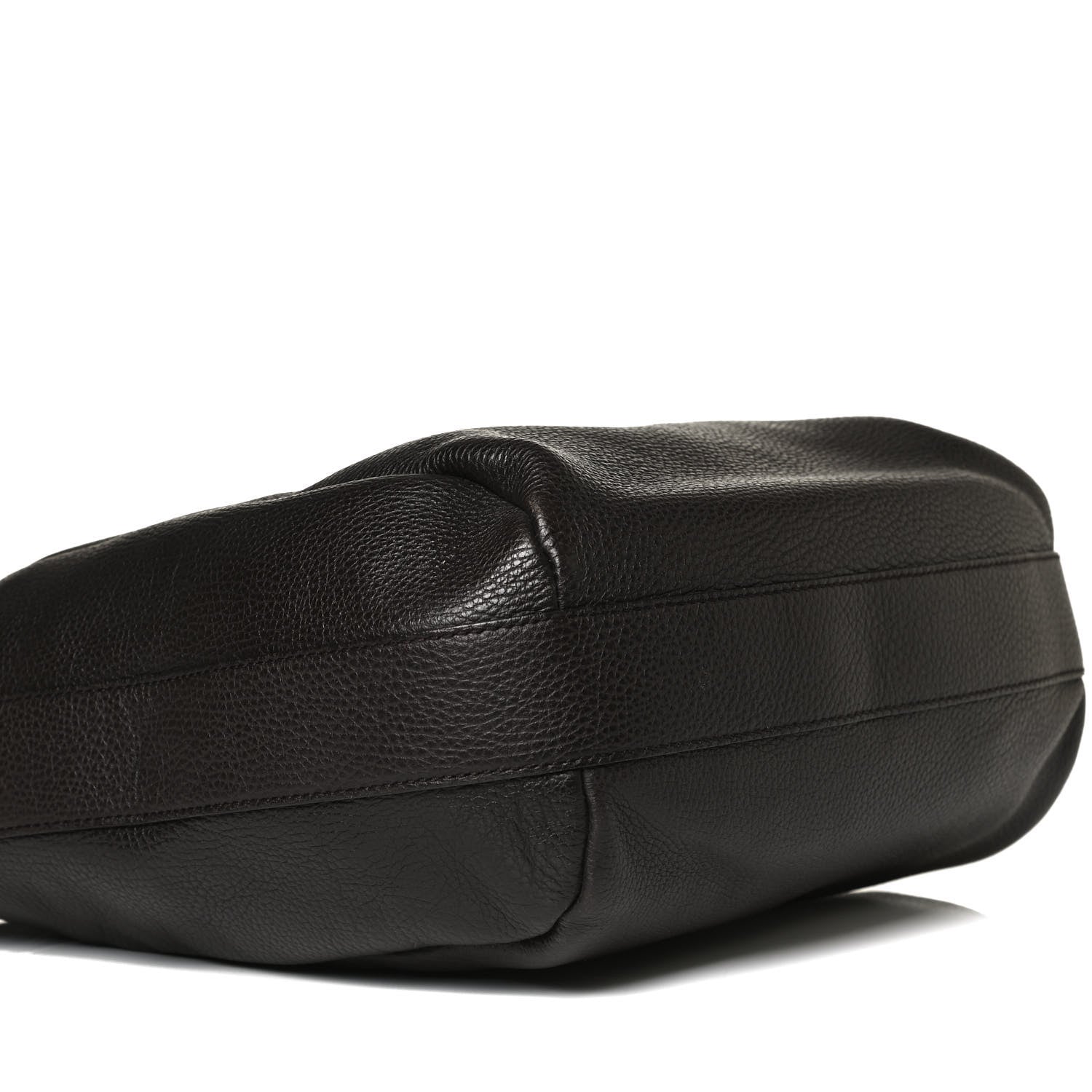 Gucci Grained Calfskin Bamboo Bar Hobo Dark Brown 18 of 37