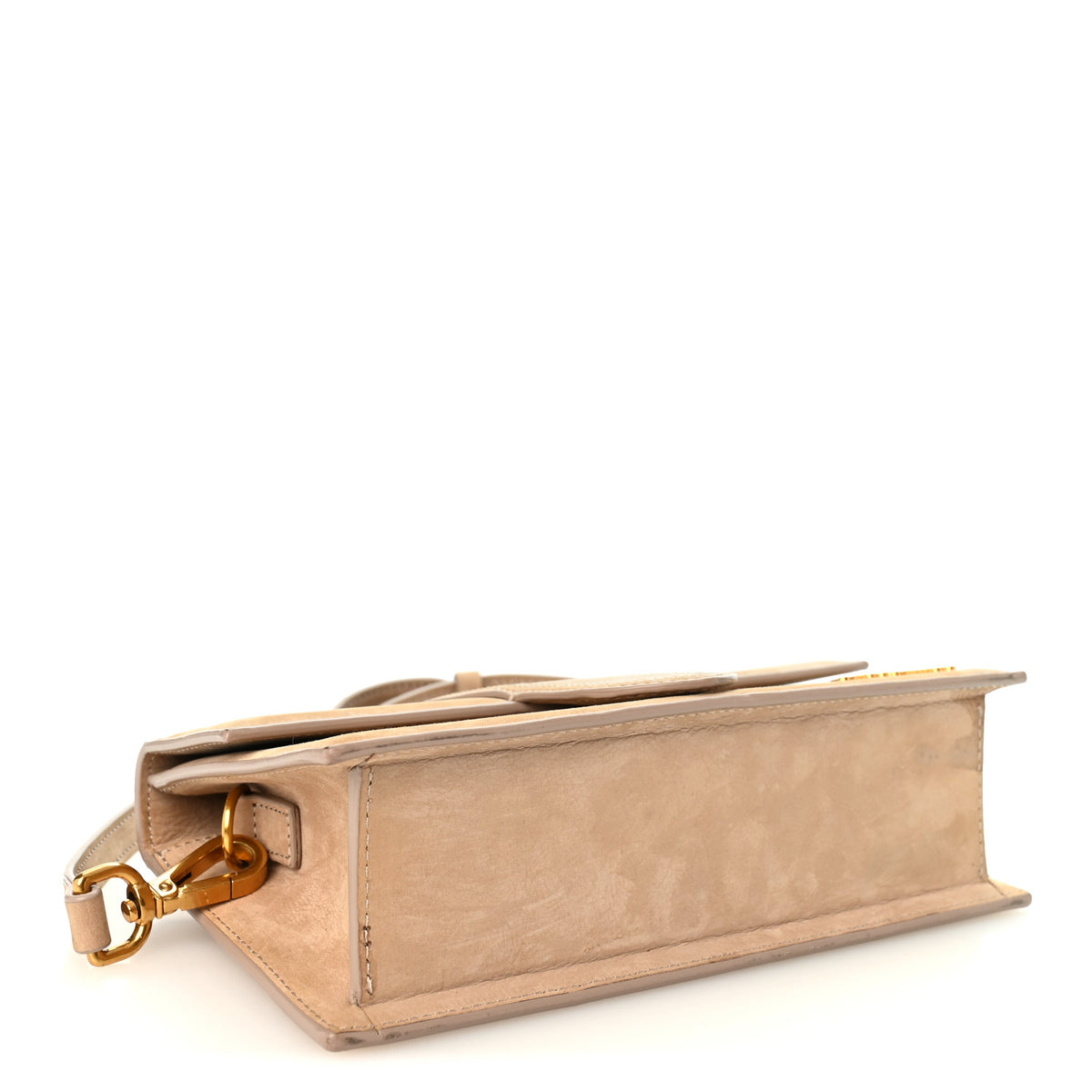 Jacquemus Nubuck Le Grand Bambino Dark Beige 4 of 11