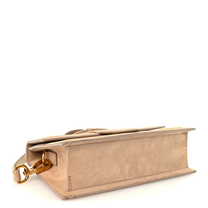 Jacquemus Nubuck Le Grand Bambino Dark Beige 4 of 11