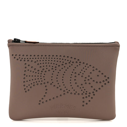 Hermes Neoprene Small Traffic Jam Case Taupe 1 of 7