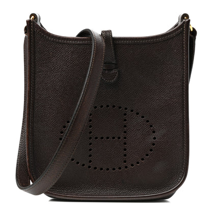 Hermes Epsom Evelyne TPM Chocolate 1 of 10