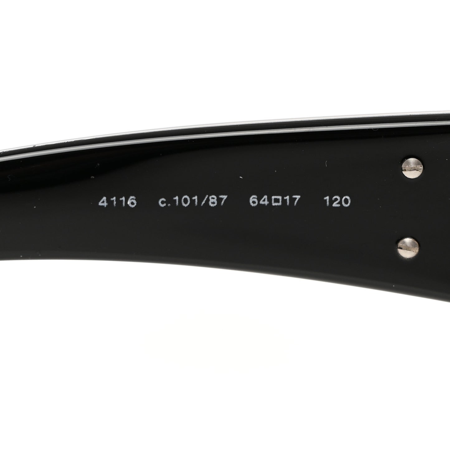 Acetate CC Sunglasses 4116 Black Black