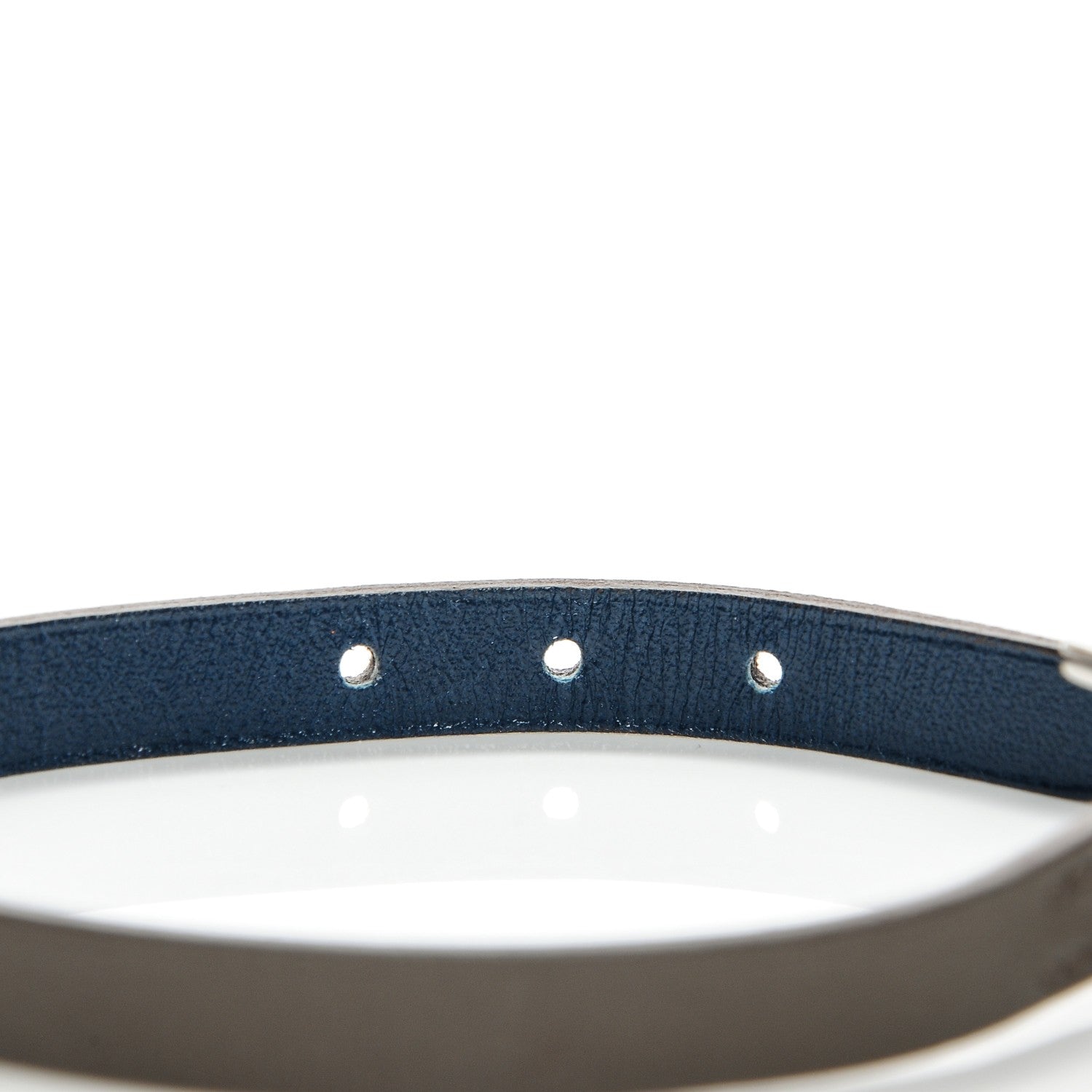 Hermes Swift Behapi Simple Tour Bracelet S Etain Bleu Agate 4 of 5