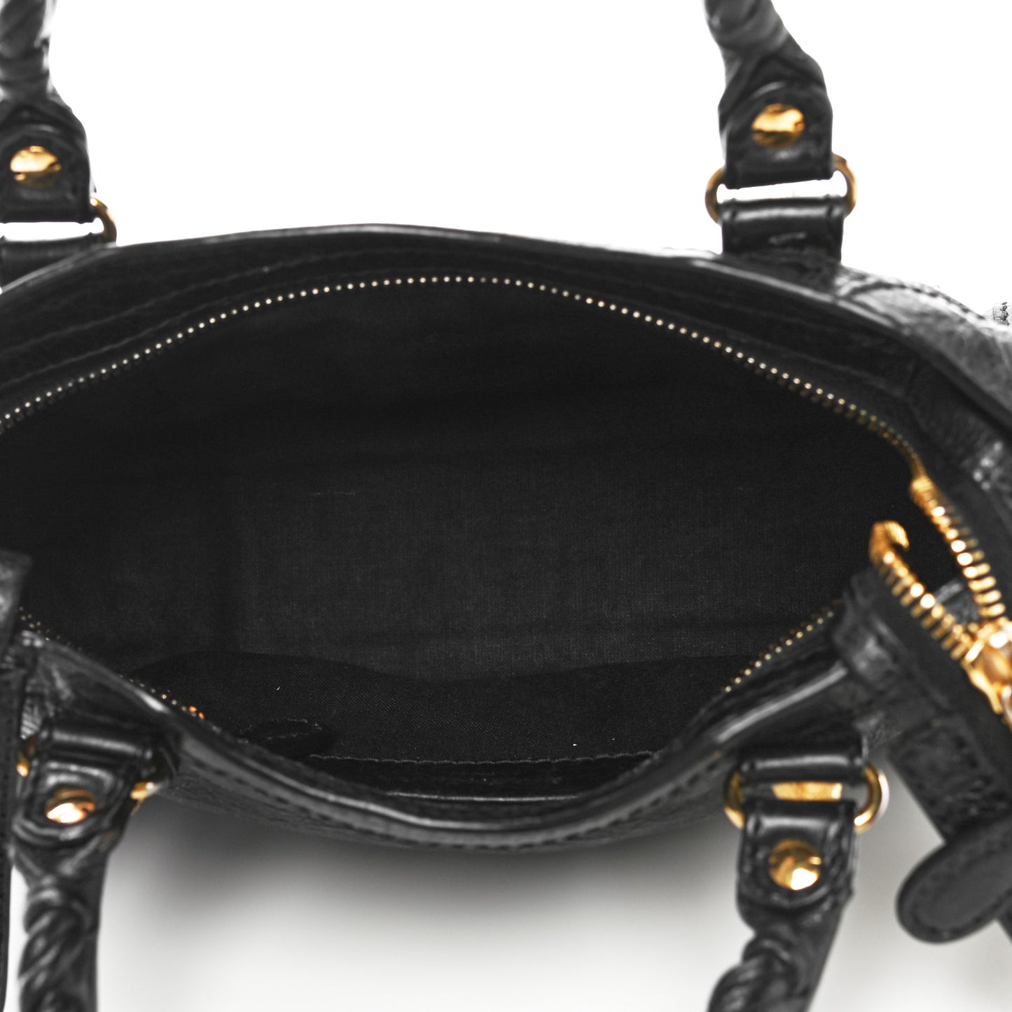 Agneau Giant 12 Gold Hardware Mini City Black