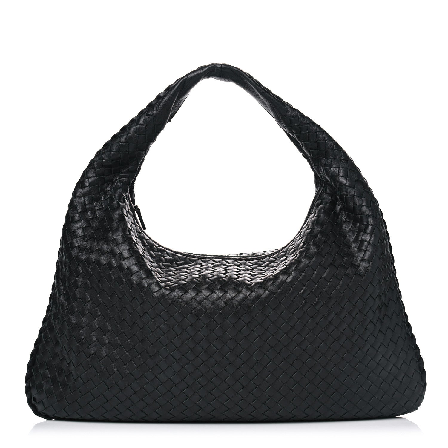 Bottega Veneta Nappa Intrecciato Large Veneta Hobo Black 1 of 8