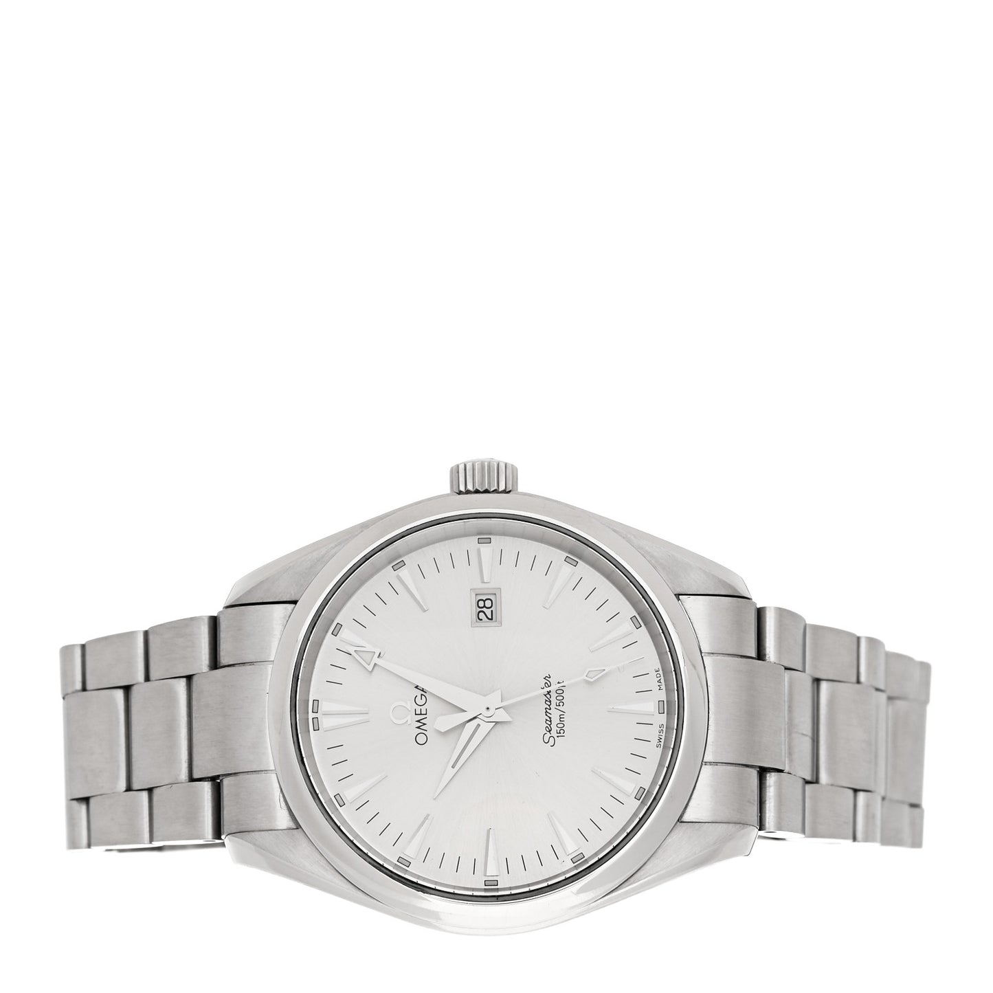 Stainless Steel 39mm Seamaster Aqua Terra Quartz Watch 2517.30