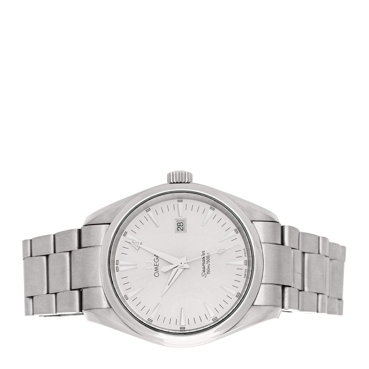 Omega Stainless Steel 39mm Seamaster Aqua Terra Quartz Watch 2517.30 2 of 4
