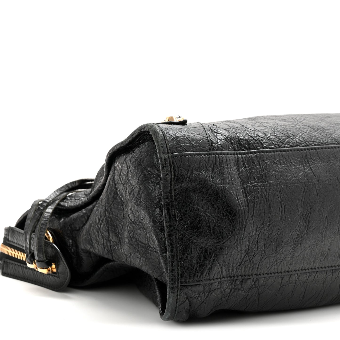 Agneau Classic Gold Hardware City Black