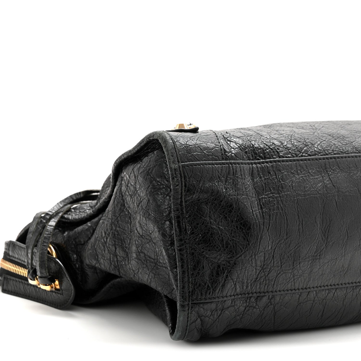 Balenciaga Agneau Classic Gold Hardware City Black 10 of 12
