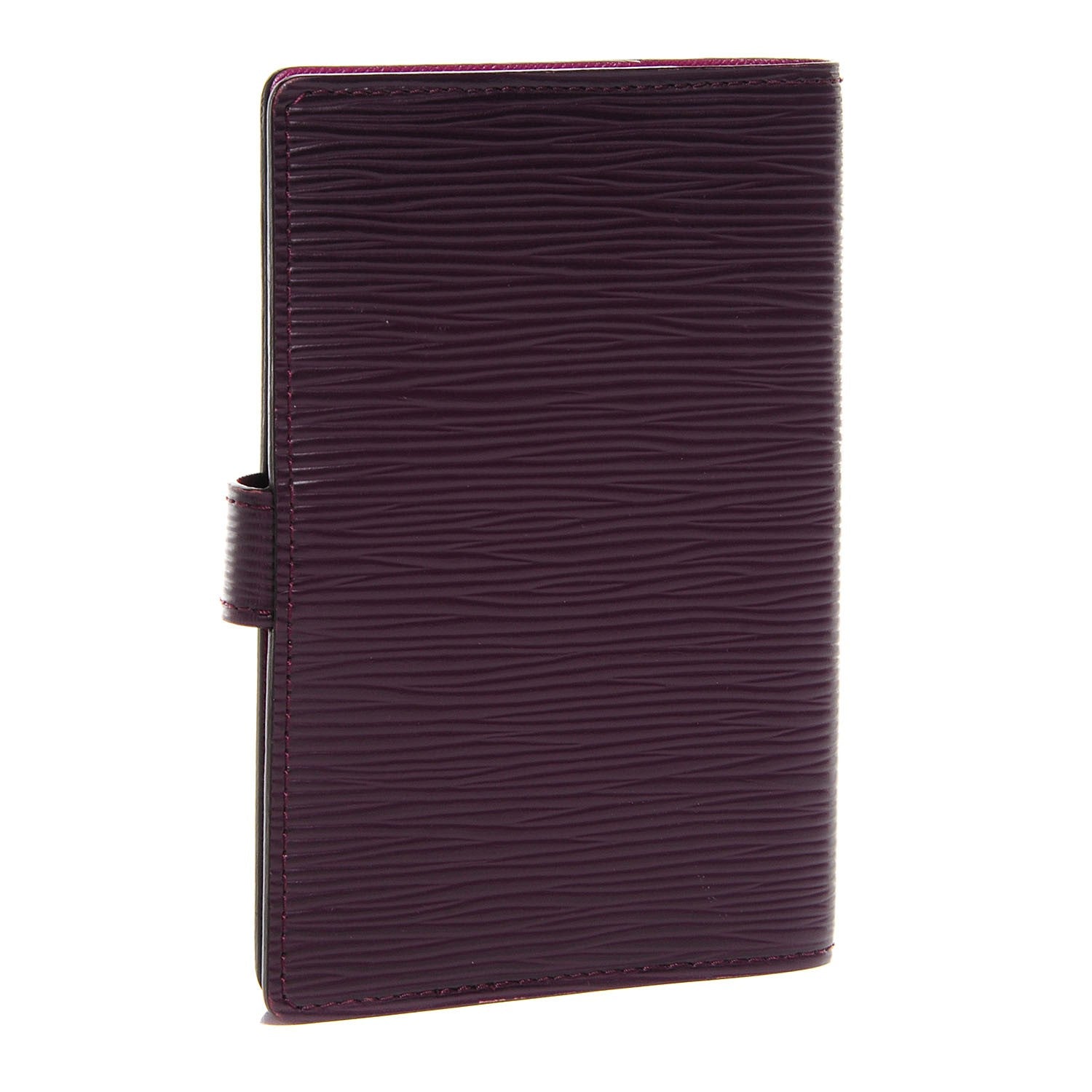 Louis Vuitton Epi Small Ring Agenda Cover Cassis 3 of 7