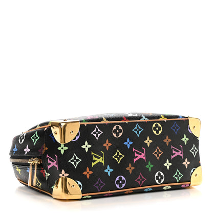 Louis Vuitton Monogram Multicolor Trouville Black 4 of 12
