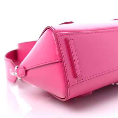 Givenchy Box Calfskin Mini Antigona Stretch Neon Pink 7 of 8