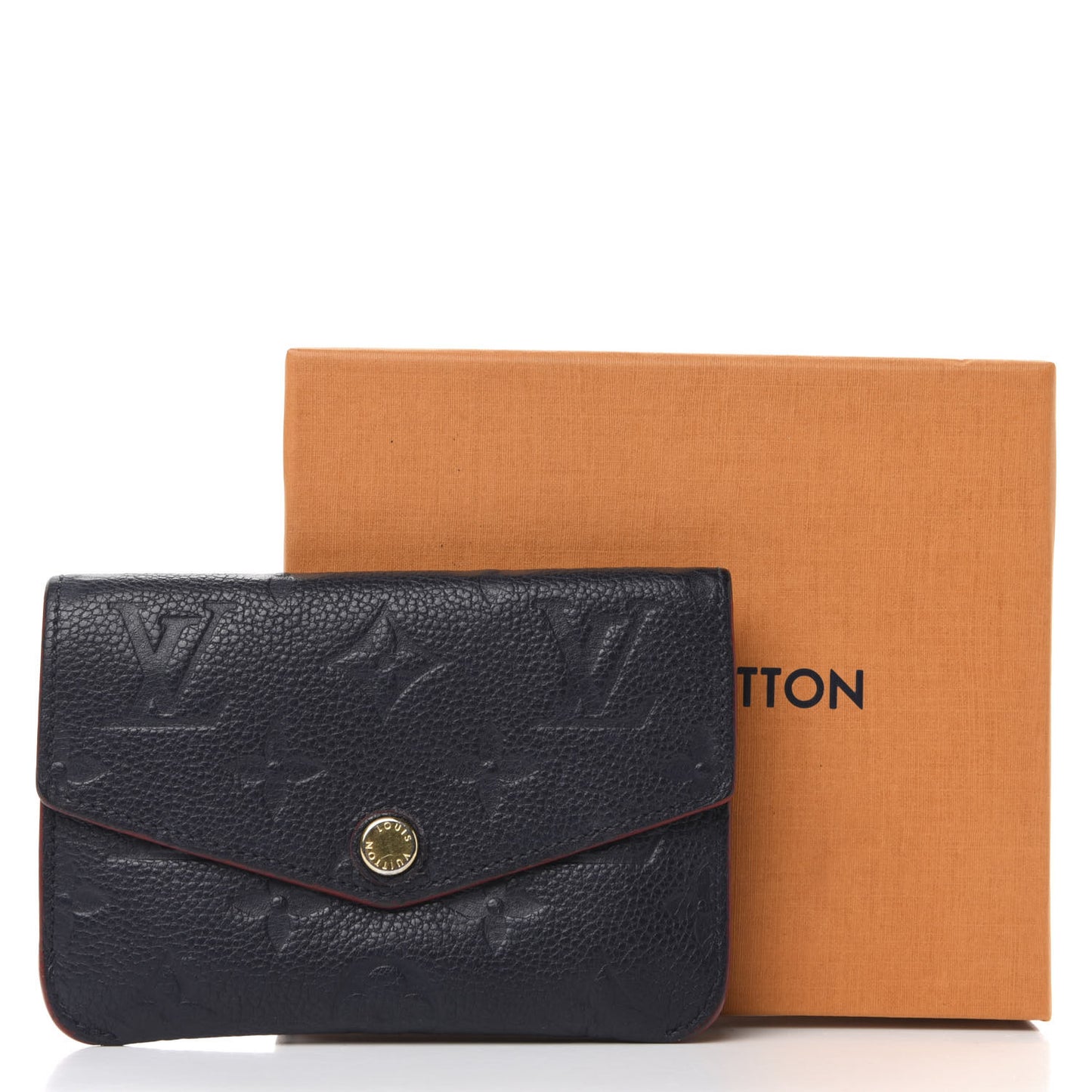 Empreinte Key Pouch Marine Rouge