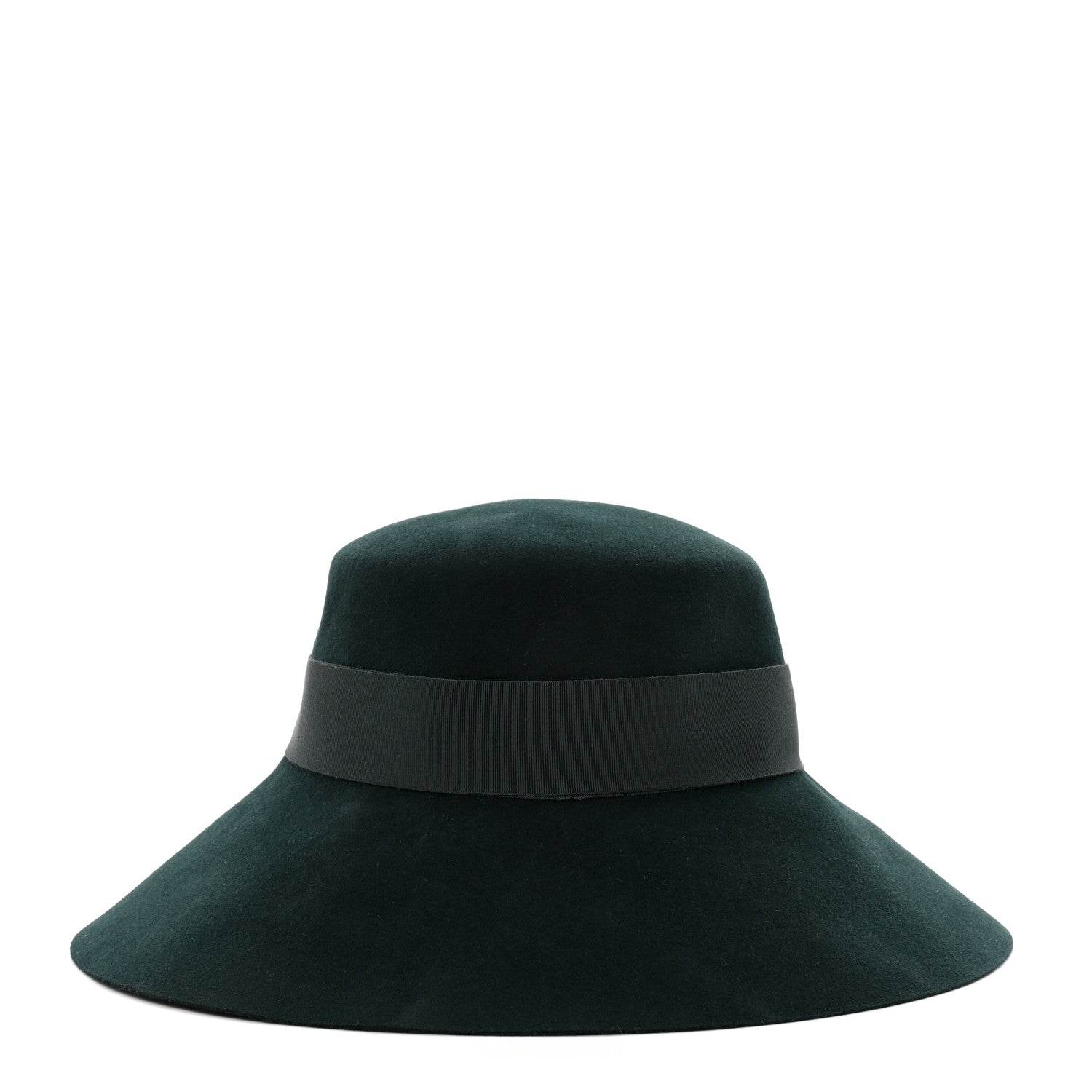 Hermes Rabbit Felt Farrah Pop H Hat 58 Vert Sapin 4 of 7