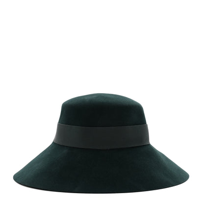 Hermes Rabbit Felt Farrah Pop H Hat 58 Vert Sapin 4 of 7