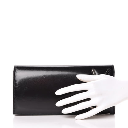 Saint Laurent Patent Smoking Clutch Black 2 of 10