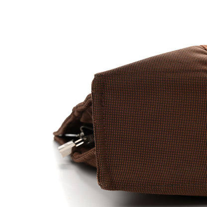 Hermes Canvas Herline GM Tote Brown 8 of 9