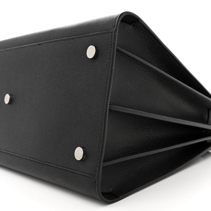 Saint Laurent Calfskin Large Sac de Jour Carryall Black 10 of 14