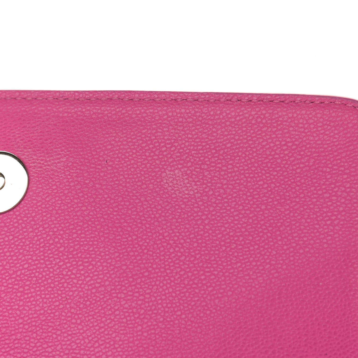 Versace Grained Calfskin Palazzo Chain Evening Bag Pink 10 of 11