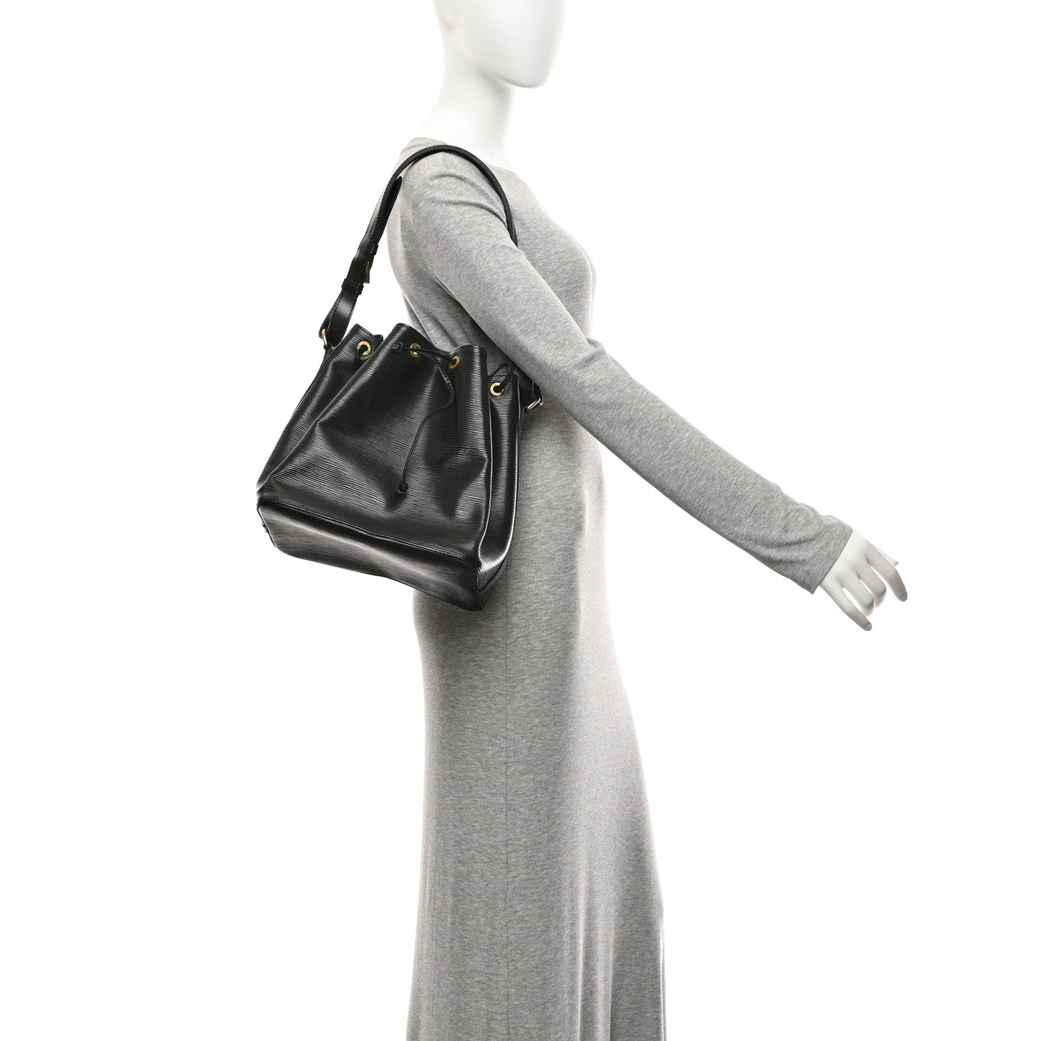 Louis Vuitton Epi Petit Noe Black 2 of 10