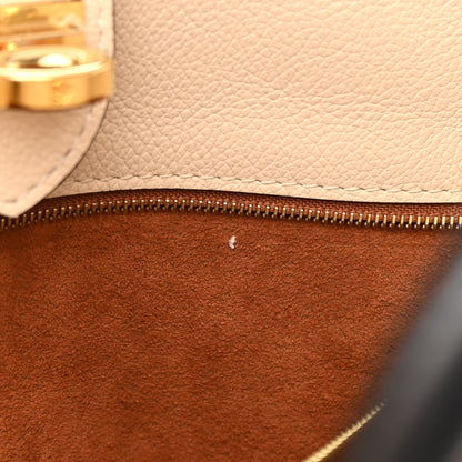 Louis Vuitton Calfskin Monogram On My Side MM Chataigne 10 of 11