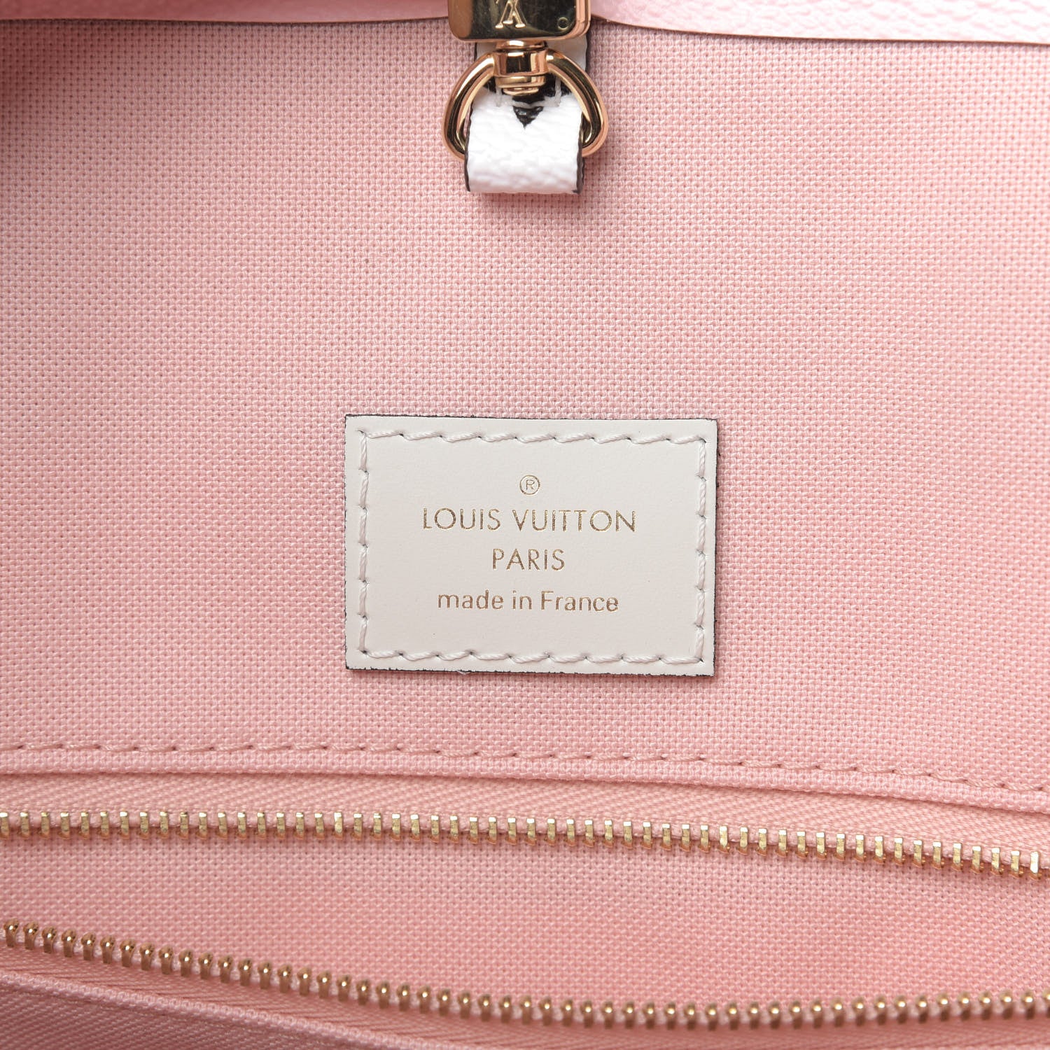 Louis Vuitton Monogram Giant Onthego GM Rouge Rose 9 of 10