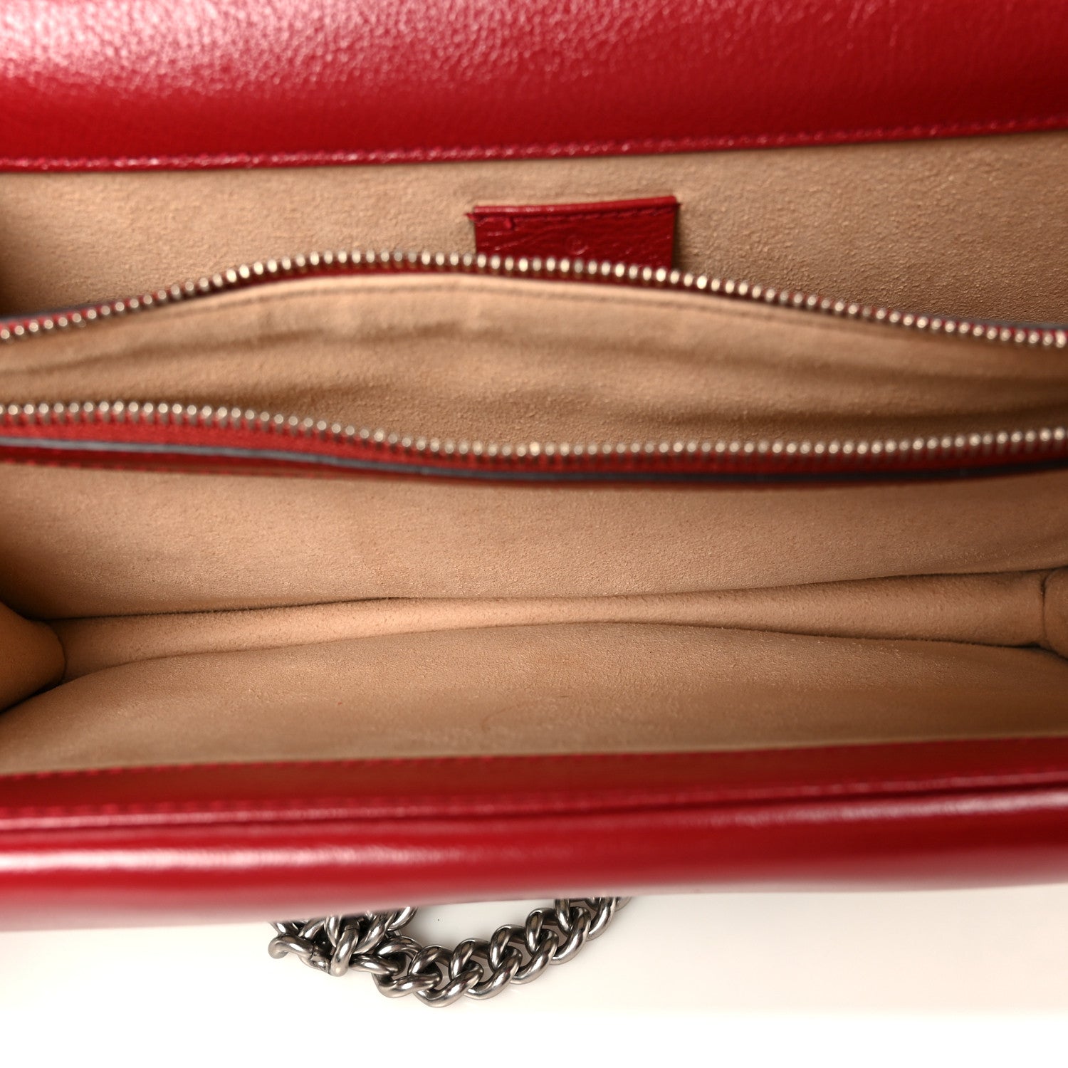 Gucci Tweed GG Monogram Small Dionysus Shoulder Bag White Black Romantic Cherry 7 of 13