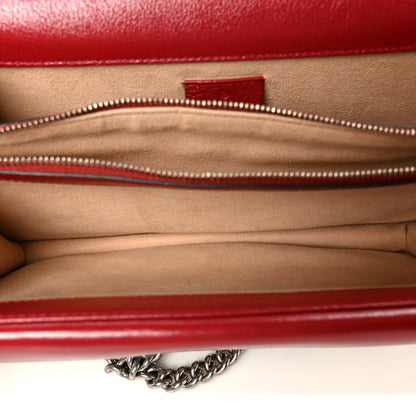 Gucci Tweed GG Monogram Small Dionysus Shoulder Bag White Black Romantic Cherry 7 of 13