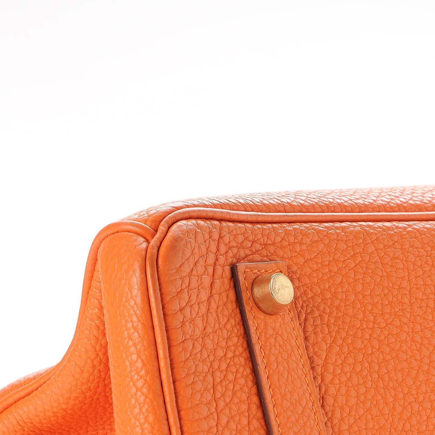 Togo Birkin 35 Orange
