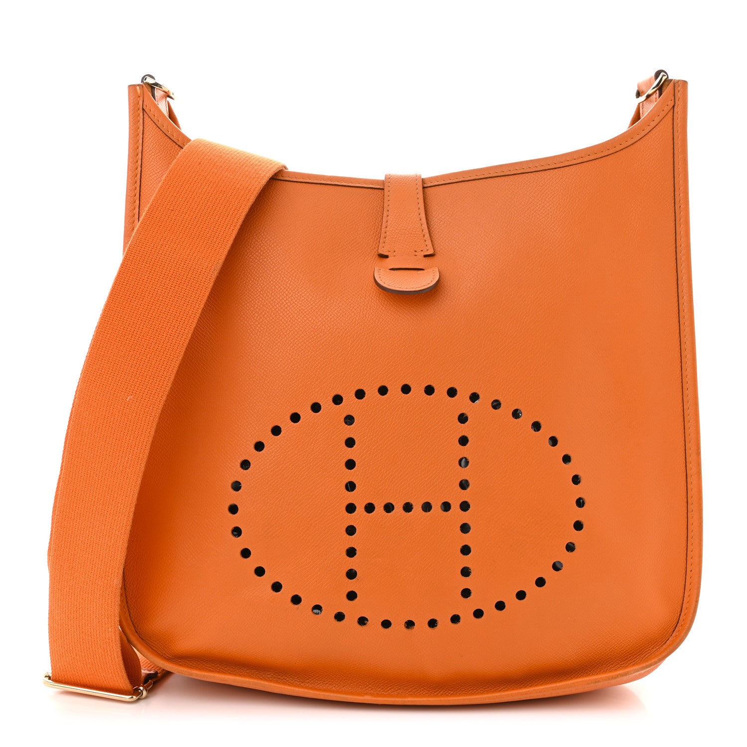 Hermes Epsom Evelyne III GM Orange 1 of 15