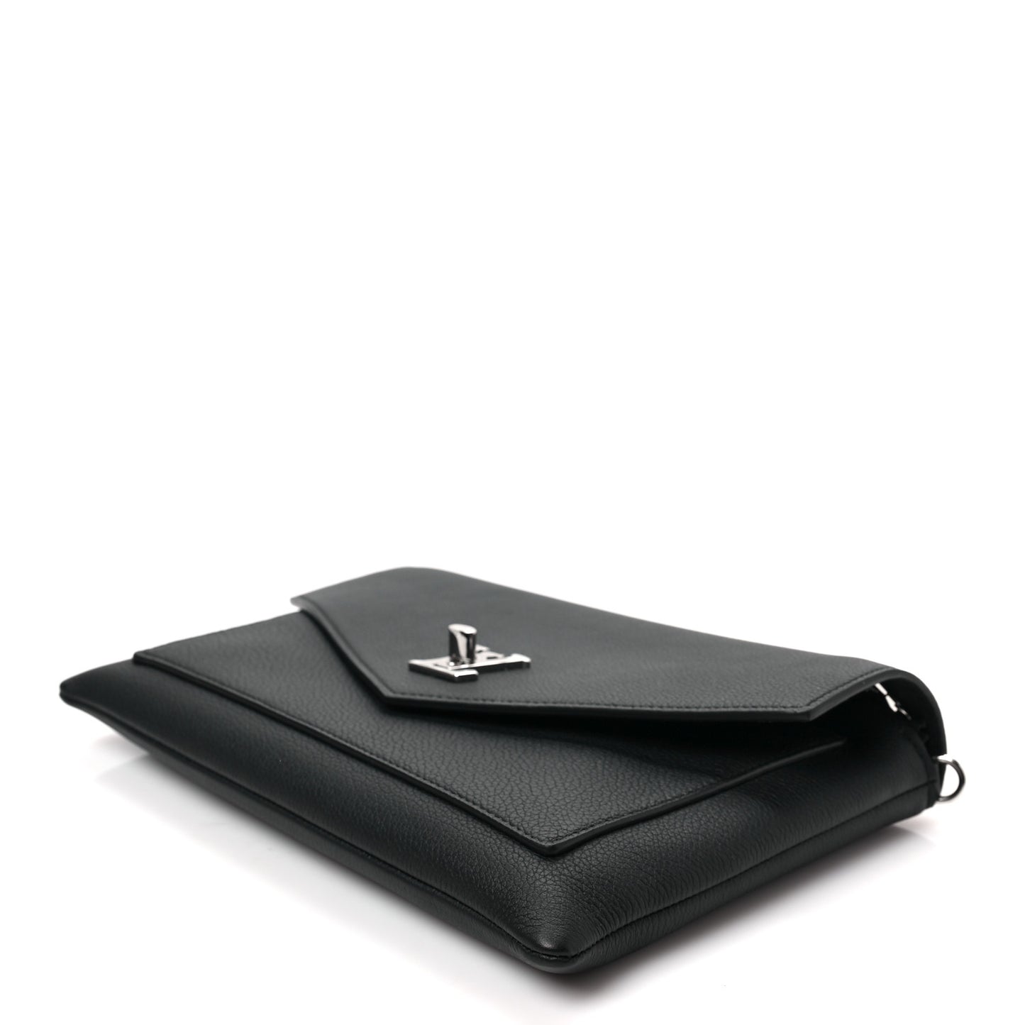 Soft Calfskin My Lockme Pochette Black