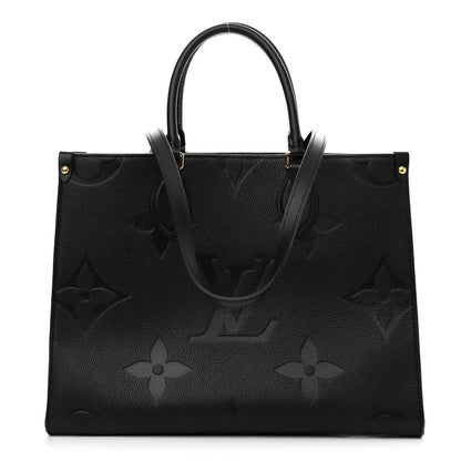 Louis Vuitton Empreinte Monogram Giant Onthego MM Black 1 of 9