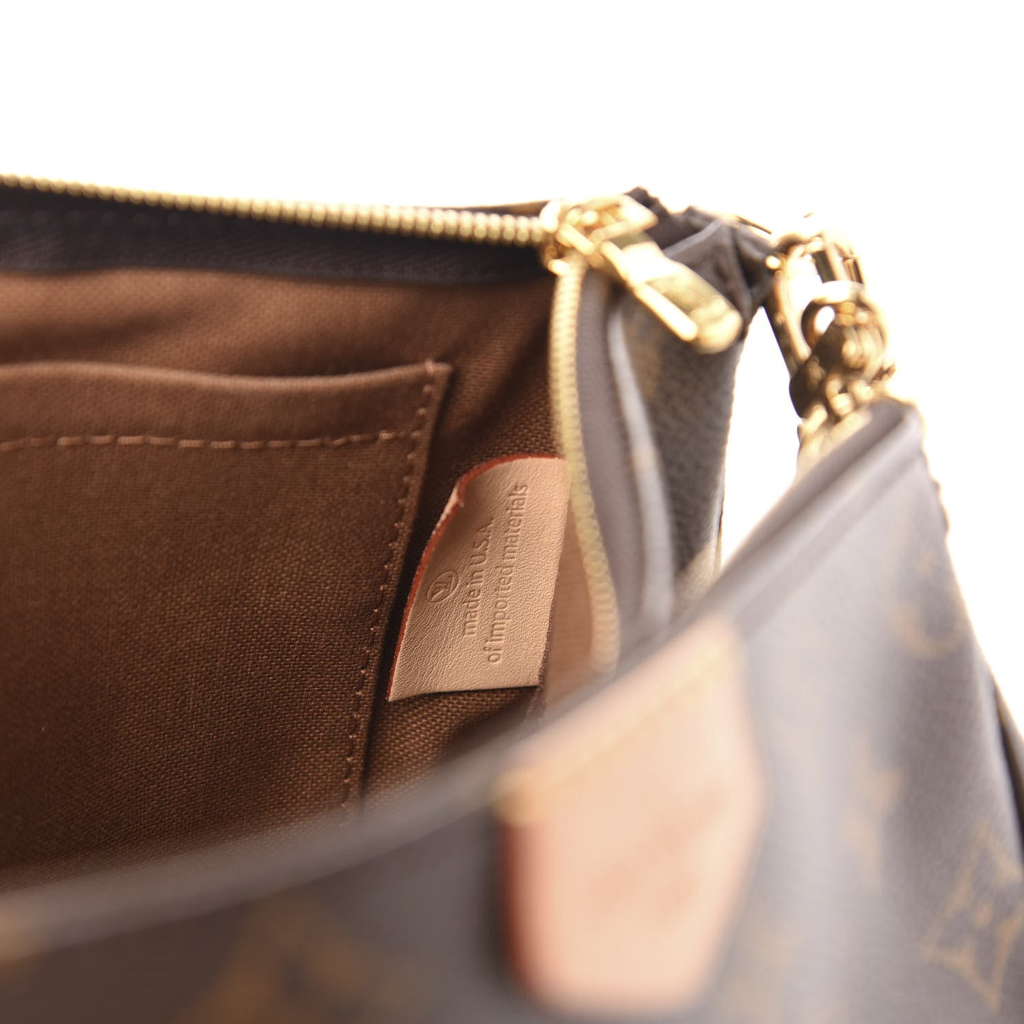 Monogram Multi Pochette Accessories Kaki