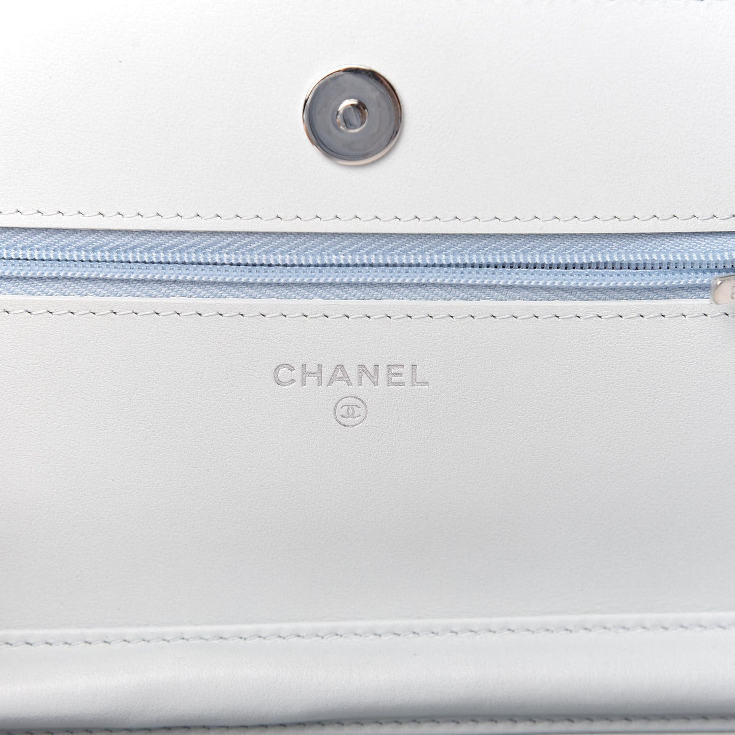 Canvas Quilted Jungle Jeans Wallet on Chain WOC Multicolor