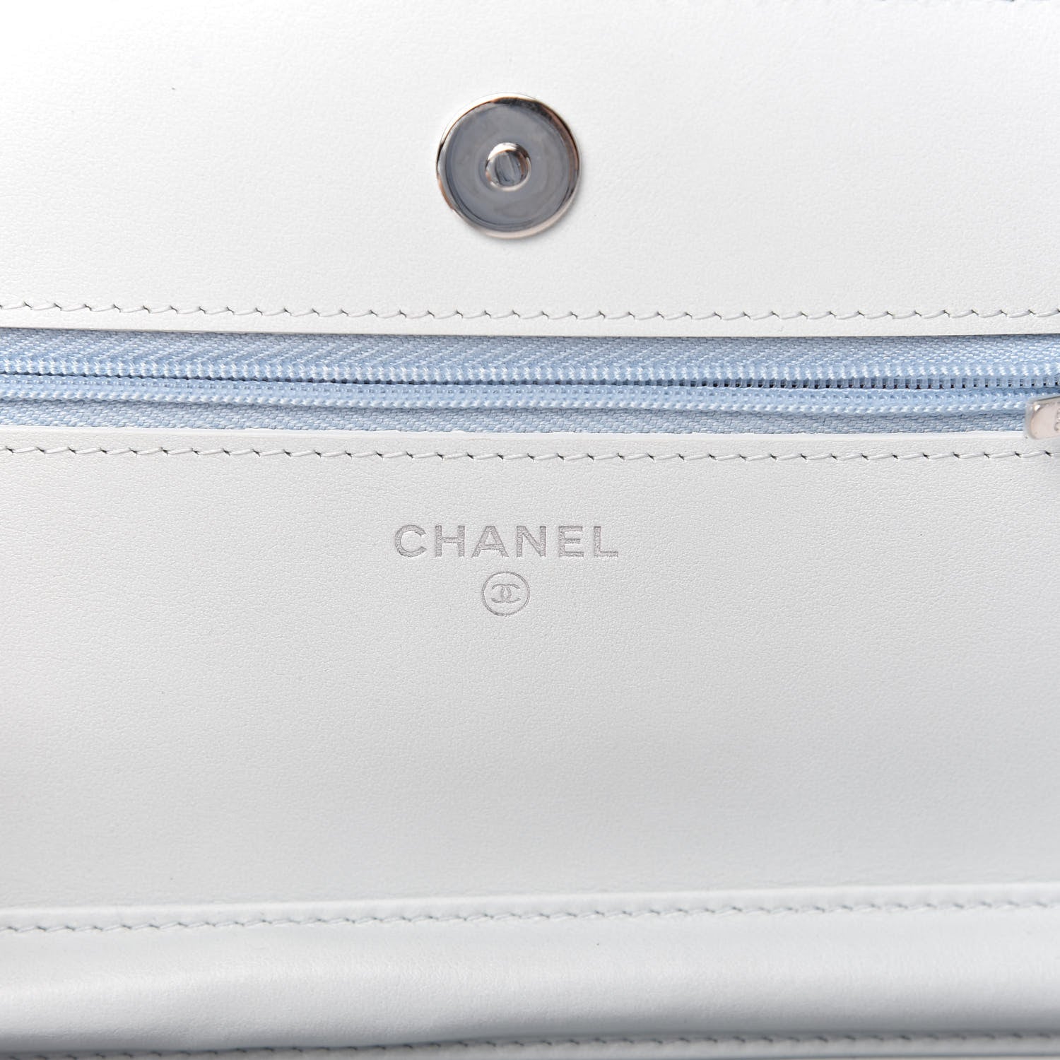 Chanel Canvas Quilted Jungle Jeans Wallet on Chain WOC Multicolor 8 of 12