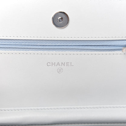 Chanel Canvas Quilted Jungle Jeans Wallet on Chain WOC Multicolor 8 of 12