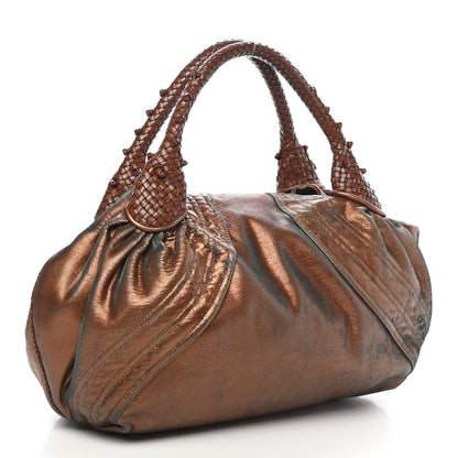 Fendi Nappa Fortuny Hologram Spy Tobacco Oro Ambrato 3 of 10