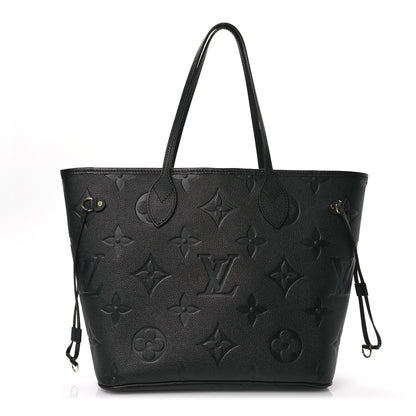 Louis Vuitton Empreinte Monogram Giant Neverfull MM Black 1 of 10