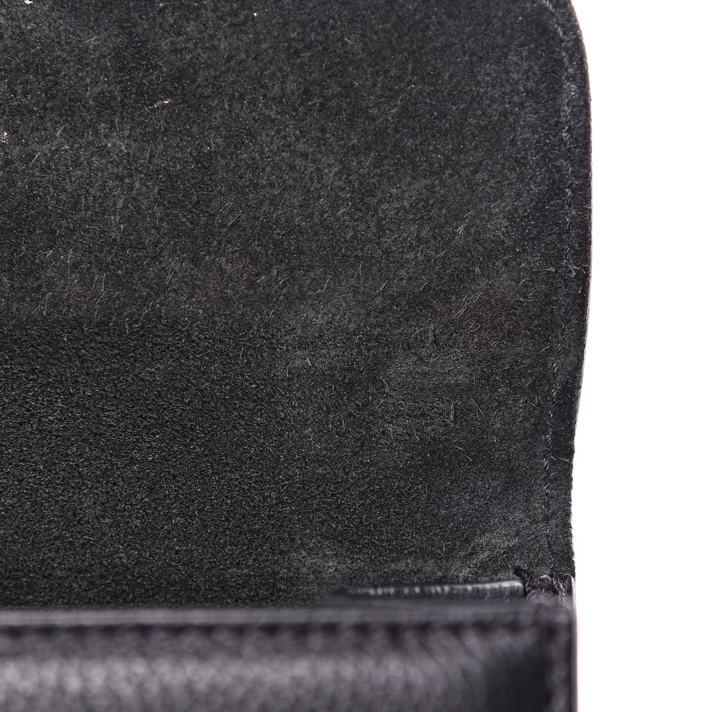 Pebbled Calfskin Small Glam Lock Rockstud Flap Black