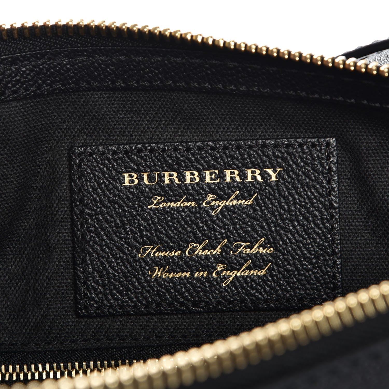 Burberry Soft Grain Calfskin House Check Small Helmsley Crossbody Black 6 of 7