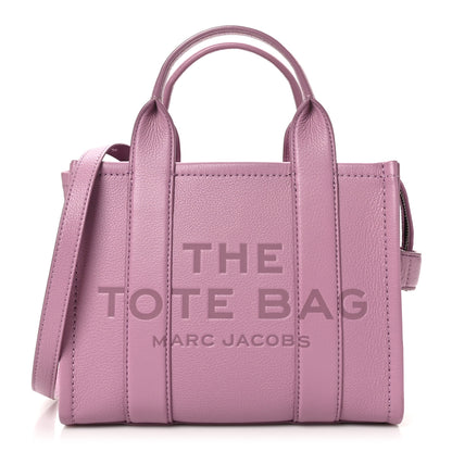 Marc Jacobs Grained Calfskin Small The Tote Bag Orchid Haze 1 of 9