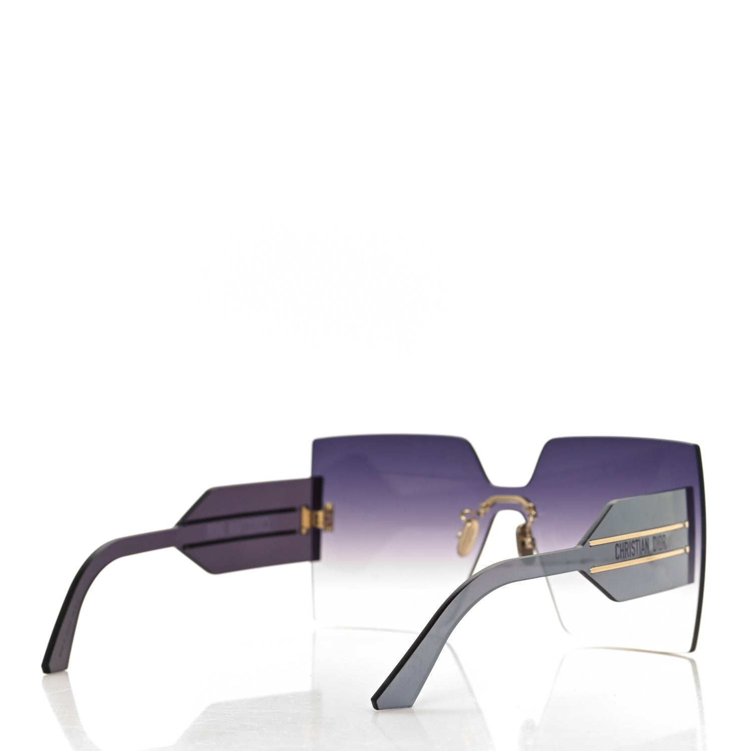 Christian Dior Acetate Diorclub M5U Mask Sunglasses Blue 5 of 8
