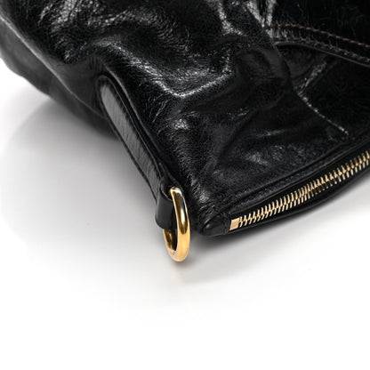Prada Vitello Shine Tote Black 12 of 15