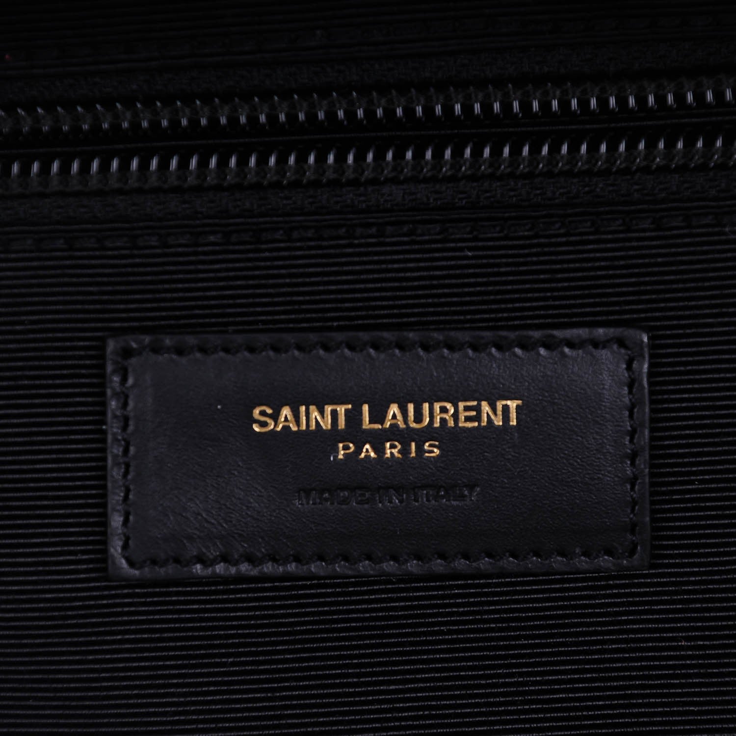 Saint Laurent Calfskin Star Print Hunting Backpack Black White 7 of 8