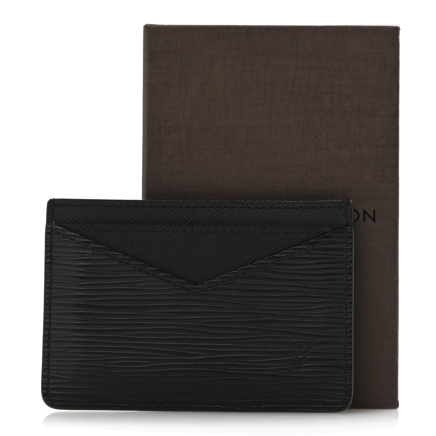 Louis Vuitton Epi Neo Porte-Cartes Card Holder Black 11 of 11