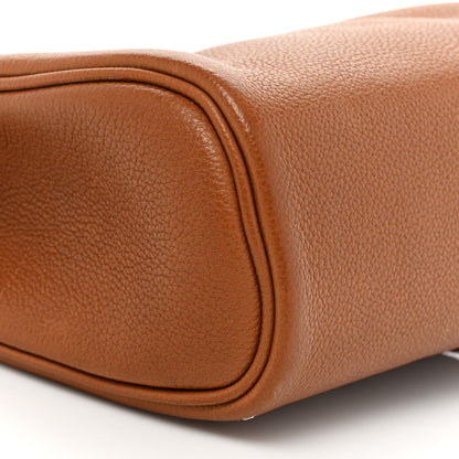 Hermes Natural Barenia Faubourg Hac A Dos PM Backpack Fauve 8 of 15