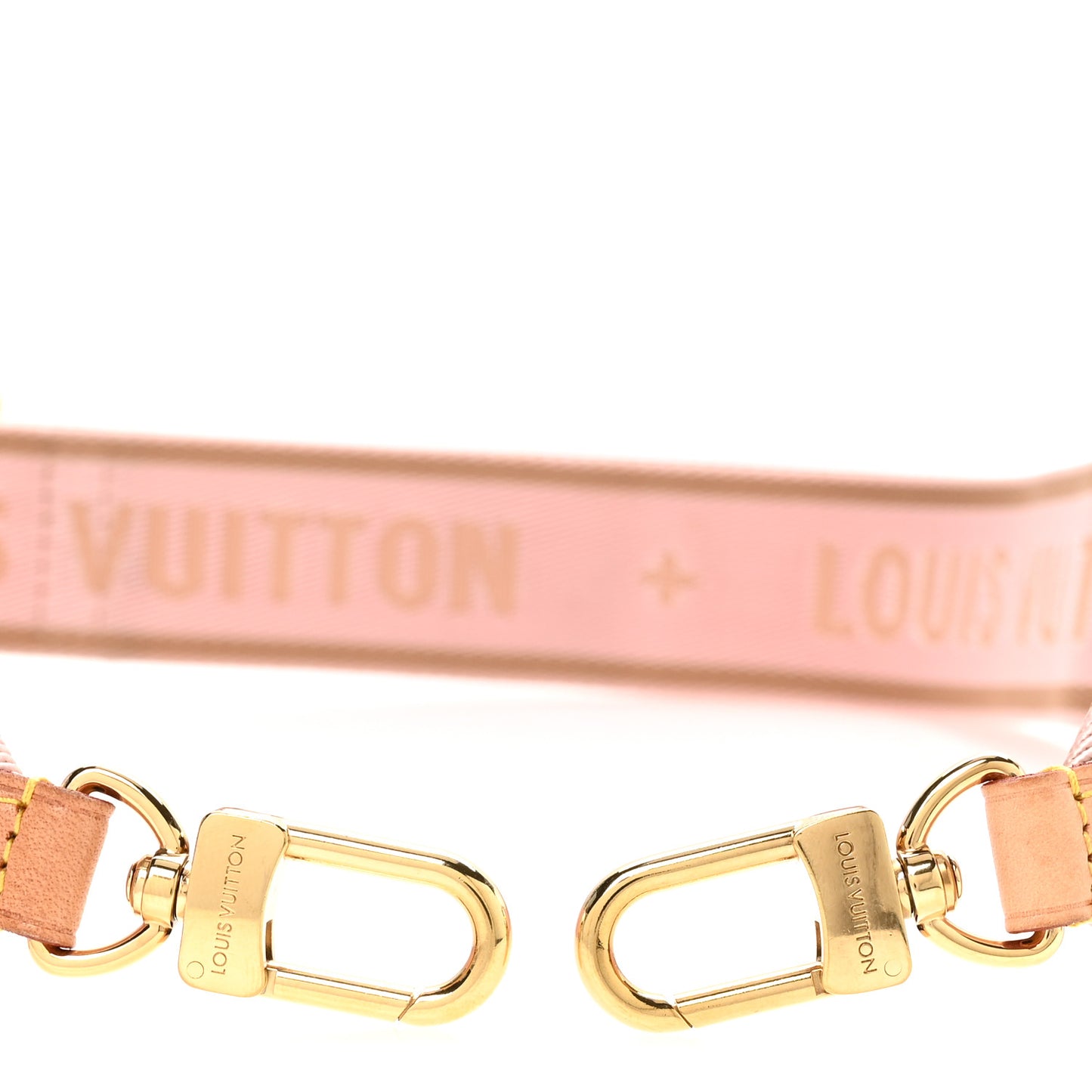 Monogram Multi Pochette Accessories Bandouliere Shoulder Strap Rose Clair