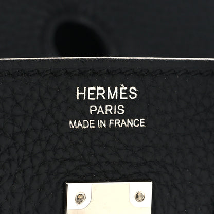 Hermes Togo Birkin 25 Black 6 of 11