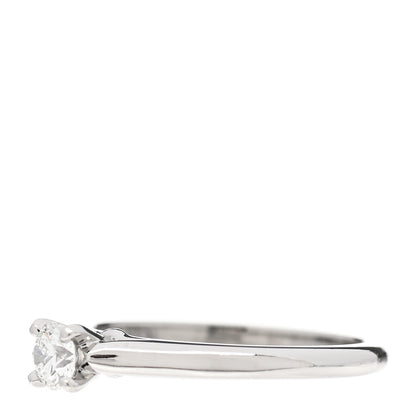 Cartier Platinum Diamond .21ct Solitaire 1895 Engagement Ring 49 4.75 3 of 8