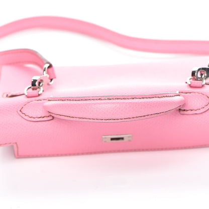 Hermes Epsom Tiny Kelly Sellier 5P Pink 15 of 35